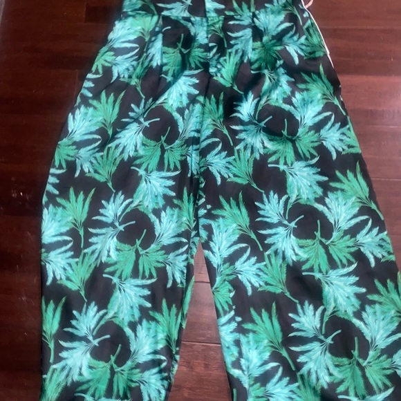 Fe Noel x Target Women's Feathered Palm Print Long pants X Large - Picture 2 of 3